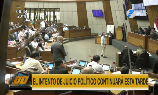 Estudio de juicio político a Sandra Quiñónez continuará esta tarde | Telefuturo