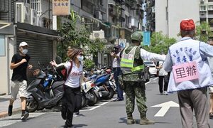Taiwán realiza ejercicios militares ante posible amenaza china