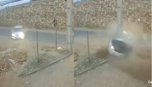 Diario HOY | Video: auto partido en dos por columna (dos muertos), conductor habría huido de barrera