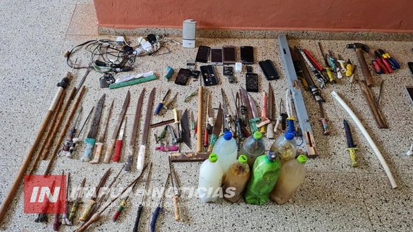 ASEGURAN COMBATIR INGRESO IRREGULAR DE CELULARES Y DROGAS EN PENALES