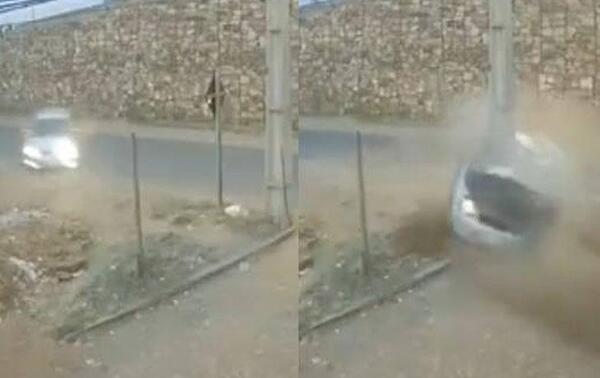 Auto partido en dos por columna, conductor habría huido de barrera policial en Limpio – Prensa 5
