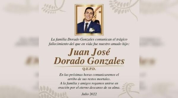 Familia anuncia fallecimiento de Juan José Dorado: restos serán llevados a Bolivia