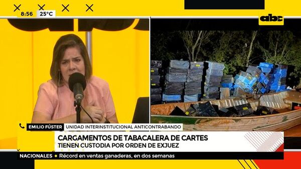 Cargamento de tabacalera de Cartes - ABC Noticias - ABC Color