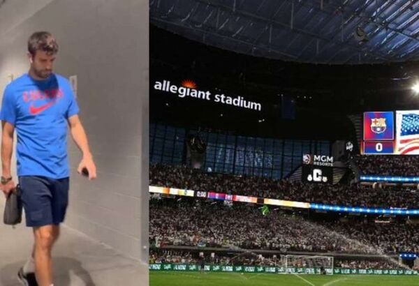 Piqué la pasa mal en último partido por abucheos y gritos de
