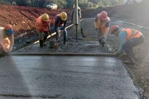 Sigue construcción de futuro acceso a Puertos en la zona del Puente de la Integración - Noticde.com