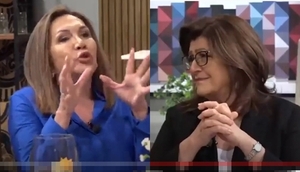 Escandaloso cruce entre Zulma Gómez y Blanca Ovelar - Teleshow