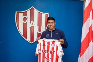 Junior Marabel, presentado oficialmente como nuevo jugador de Unión de Santa Fe