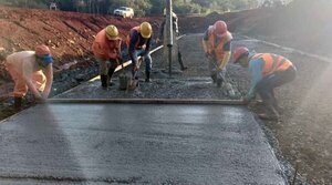 Avanzan obras de accesos para futura zona primaria del Puente de la Integración - .::Agencia IP::.