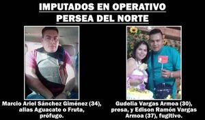 Persea del Norte: ratifican prisión a pareja de “Aguacate” - Policiales - ABC Color