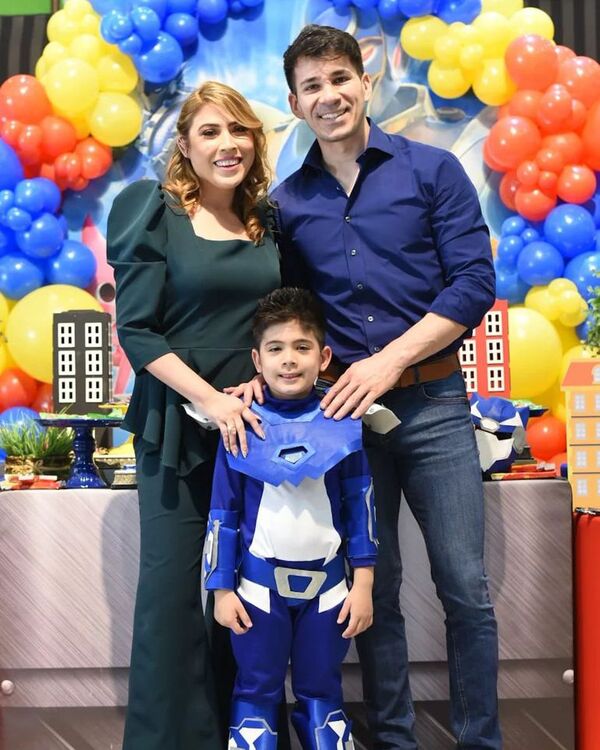 Amalia Cutillo celebró los cinco años de su hijo Elías - Gente - ABC Color