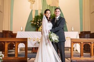 Alexia Daher Guggiari y Pablo Velázquez Krisch - Sociales - ABC Color