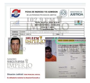 Imputado por Fiscalía figura como recluso en cárcel de Ponta Porã - Radio Imperio