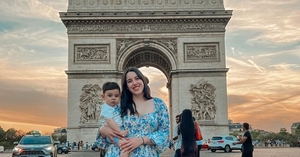 ¡Francesco en París! Las tiernas fotos del hijo de Miguel y Alexia enloquecieron a todos