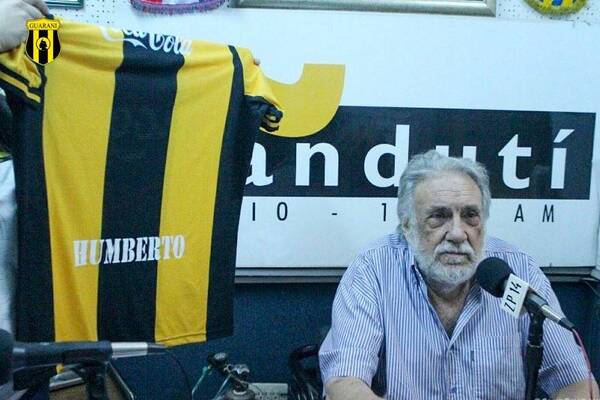 Crónica / Así recordó el club Guaraní a Don Humberto Rubín