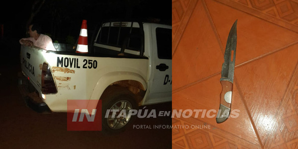 PELEA ENTRE HERMANOS TERMINÓ CON UNO HERIDO EN SAN RAFAEL DEL PARANÁ