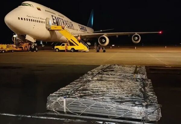 EMTRASUR: Liberan la carga que traía el avión venezolano-iraní