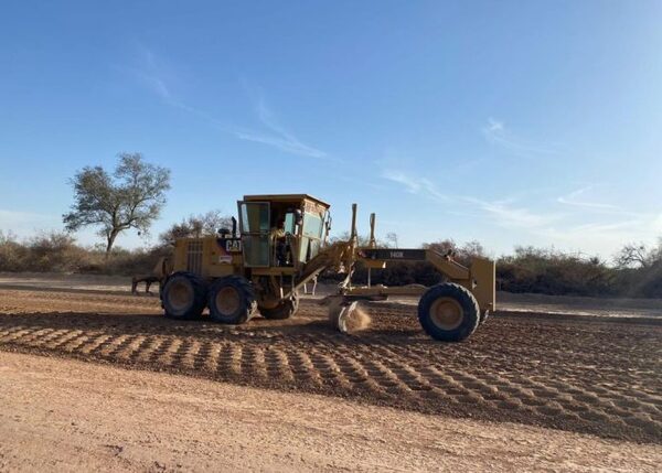 Con varias tareas prosigue la construcción de la Ruta de la Leche