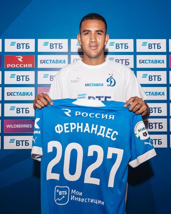 ¡Bienvenido, El Choco!: el Dinamo Moscú presentó a Roberto Fernández - Fútbol - ABC Color