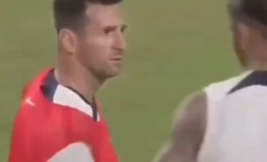 Messi “mató” con la mirada a Ramos luego de una fuerte entrada - La Prensa Futbolera
