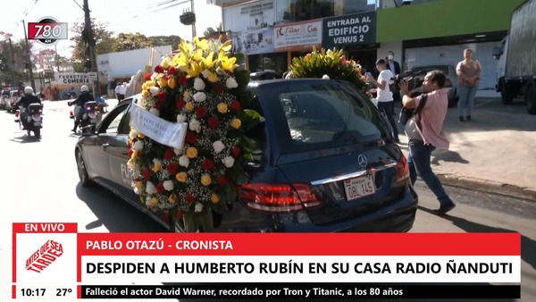 Dan el último adiós al gran Humberto Rubín - Megacadena — Últimas Noticias de Paraguay