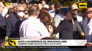 Humberto Rubín visita su casa, la radio Ñanduti - ABC Noticias - ABC Color