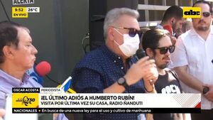 ¡El último adiós a Humberto Rubín!  - ABC Noticias - ABC Color