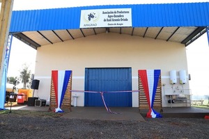Inauguran un nuevo Centro de Acopio de Leche en Caaguazú