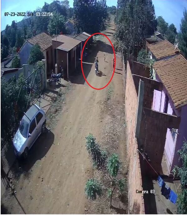 Motociclista atropelló a un bebé de 2 años
