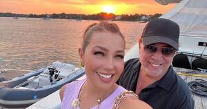 La Nación / Thalia y Tommy Mottola celebran 23 años de amor