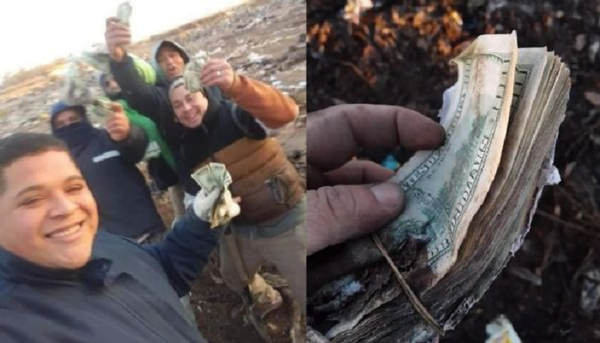 Hallan un tesoro en dólares enterrado en un basurero de Argentina - Noticiero Paraguay