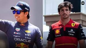 Las dos caras de la moneda entre Sainz y Checo Pérez