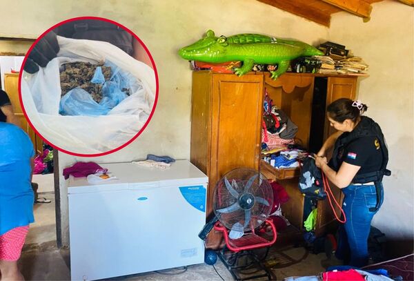 Desmantelaron un foco de venta de drogas y detuvieron a una persona en Paraguarí - Megacadena — Últimas Noticias de Paraguay
