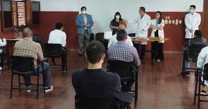 La Nación / Egresados de Medicina rindieron examen de homologación de títulos, pero ninguno aprobó