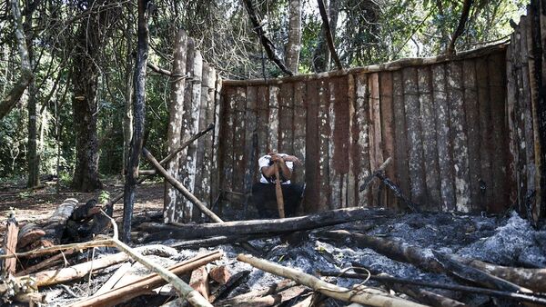 Bebé indígena falleció y culpan a agrotóxicos y desalojo