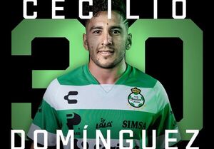 Cecilio Domínguez jugará en Santos Laguna - Fútbol Internacional - ABC Color