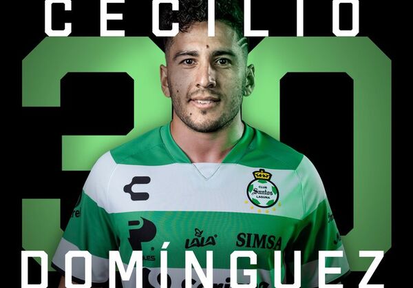 Cecilio Domínguez jugará en Santos Laguna - Fútbol Internacional - ABC Color