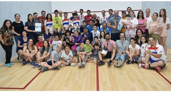 Campeonato Nacional de Squash con excelente jornada deportiva - Polideportivo - ABC Color