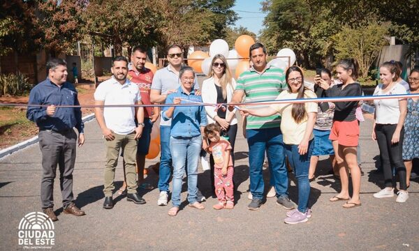 Municipalidad de CDE potencia progreso en los barrios con diversas obras viales – Diario TNPRESS