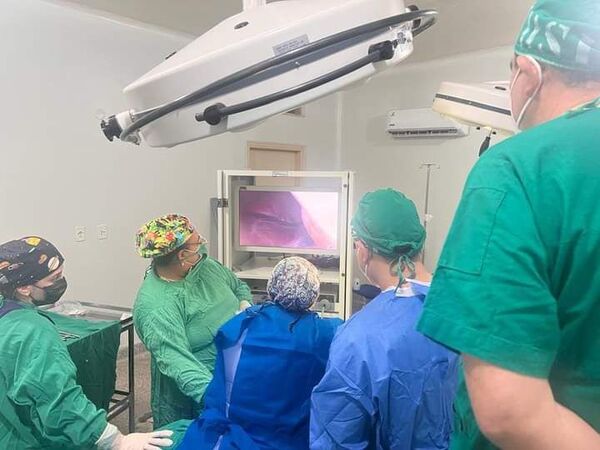 Médicos realizan la primera cirugía video laparoscópica en el Hospital Distrital de San Ignacio - .::Agencia IP::.