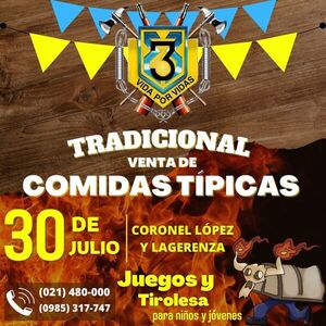 Bomberos Voluntarios de Sajonia harán este sábado su “Tradicional Venta de Comidas Típicas” - .::Agencia IP::.