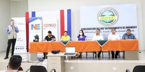 Gobernador y líderes distritales del Amambay dan amplio apoyo al Censo Nacional