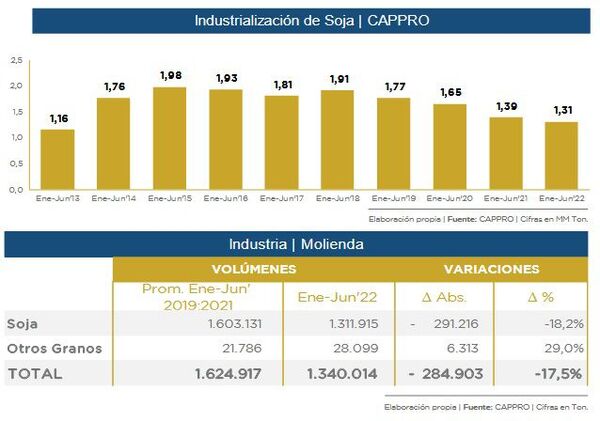 Aceiteras trabajarían este año solo hasta agosto por falta de materia prima, advierten - Economía - ABC Color