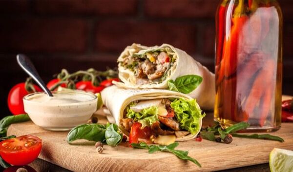 Fabuloso wrap de pollo con vegetales para mitad de semana - Gastronomía - ABC Color