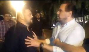 Crónica / [VIDEO] Diputado oficialista quiso garrotear a conductor de TV