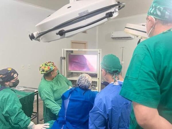 Médicos realizan la primera cirugía video laparoscópica en el Hospital Distrital de San Ignacio