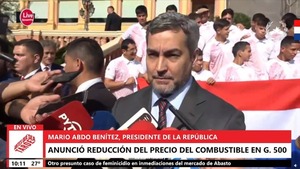 Gobierno anuncia baja del precio de dos tipos de combustibles en Petropar - Megacadena — Últimas Noticias de Paraguay