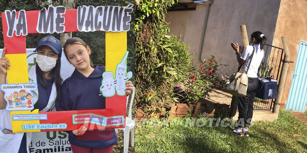 CON LA CONSIGNA DE PROTEGER LA VIDA DE LOS NIÑOS, INTENSIFICAN CAMPAÑA DE VACUNACIÓN