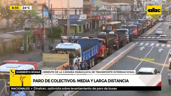 Paro de colectivos: media y larga distancia - ABC Noticias - ABC Color