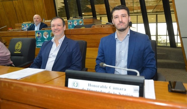 Jura hijo de Tito Ibarrola en reemplazo de Carlos Rejala en Diputados