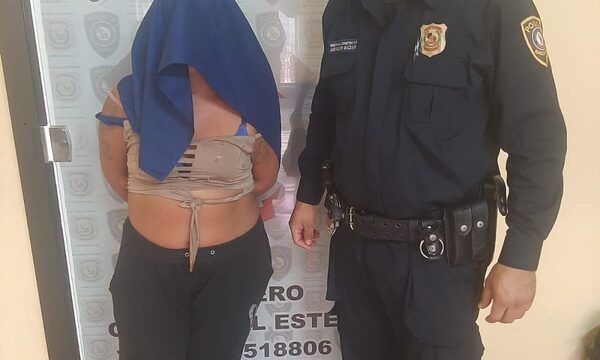 Guardia de seguridad de hospedaje frustra intento de robo de una mujer